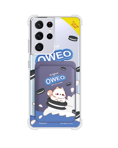 Android Magnetic Wallet Case - Oweo Dog