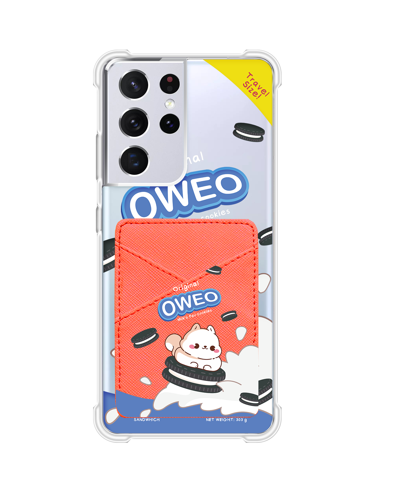 Android Phone Wallet Case - Oweo Dog