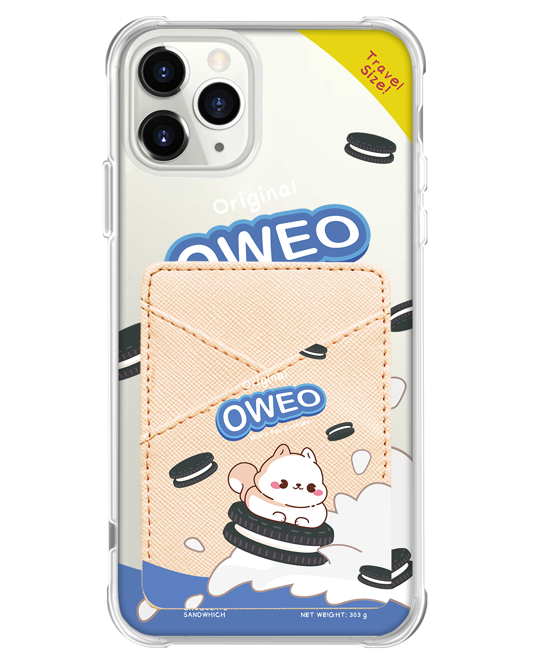 iPhone Phone Wallet Case - Oweo Dog