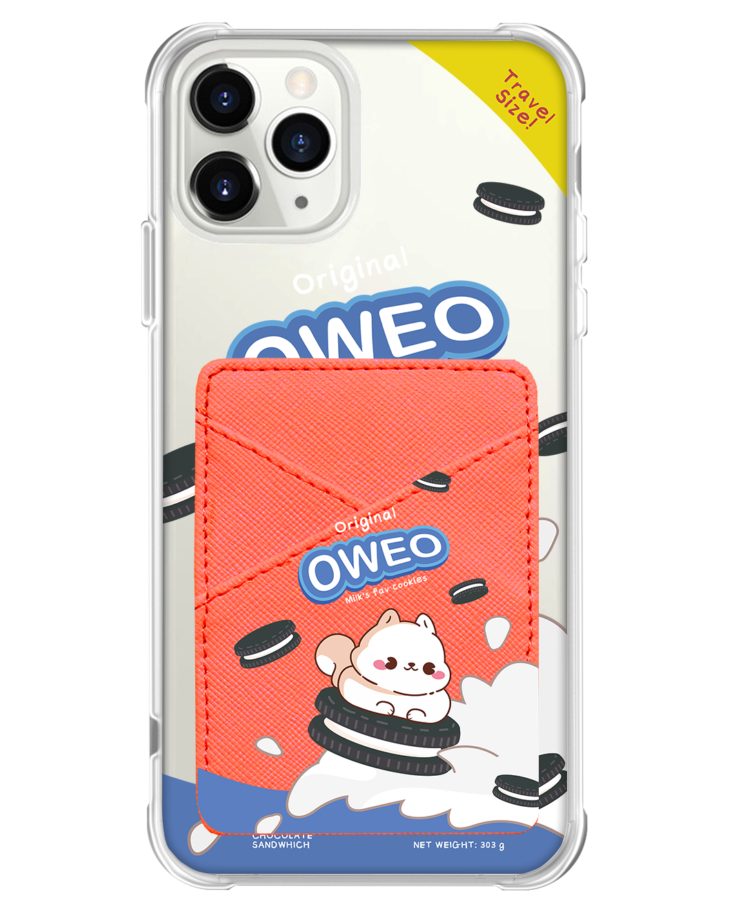 iPhone Phone Wallet Case - Oweo Dog