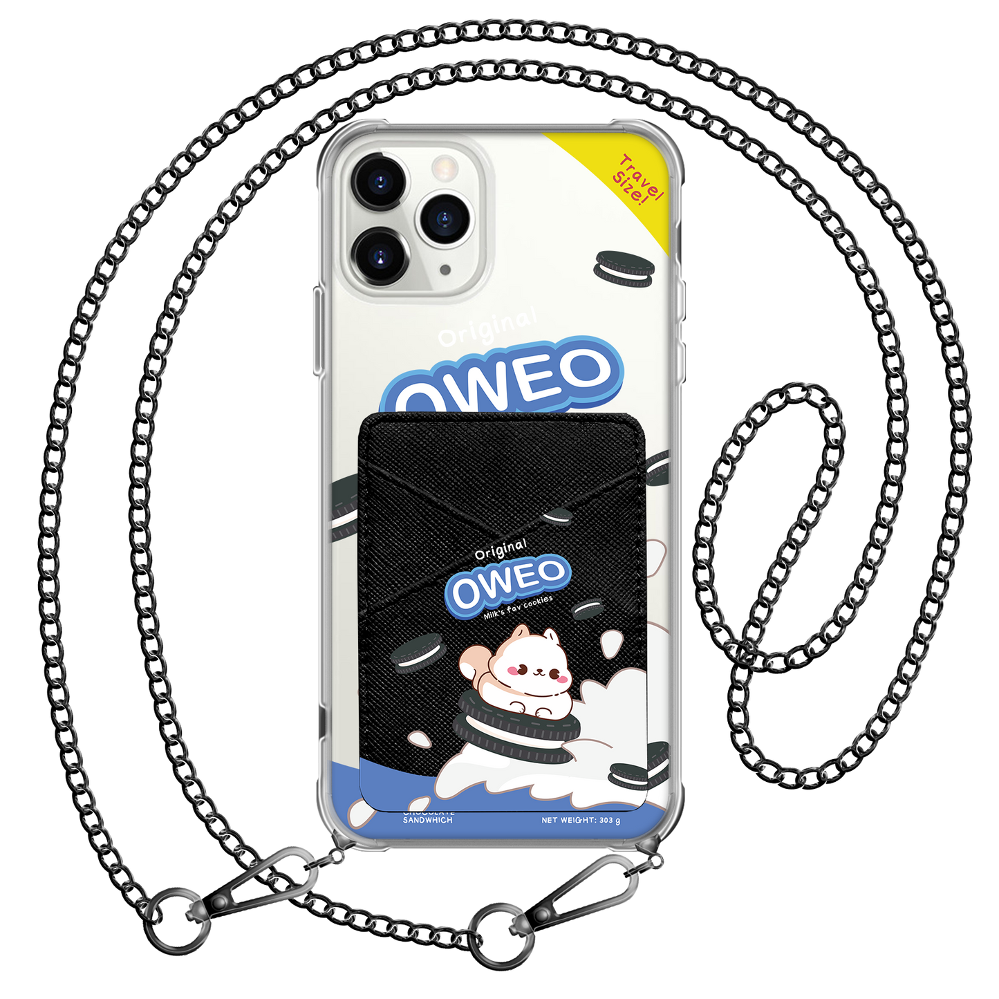 iPhone Phone Wallet Case - Oweo Dog