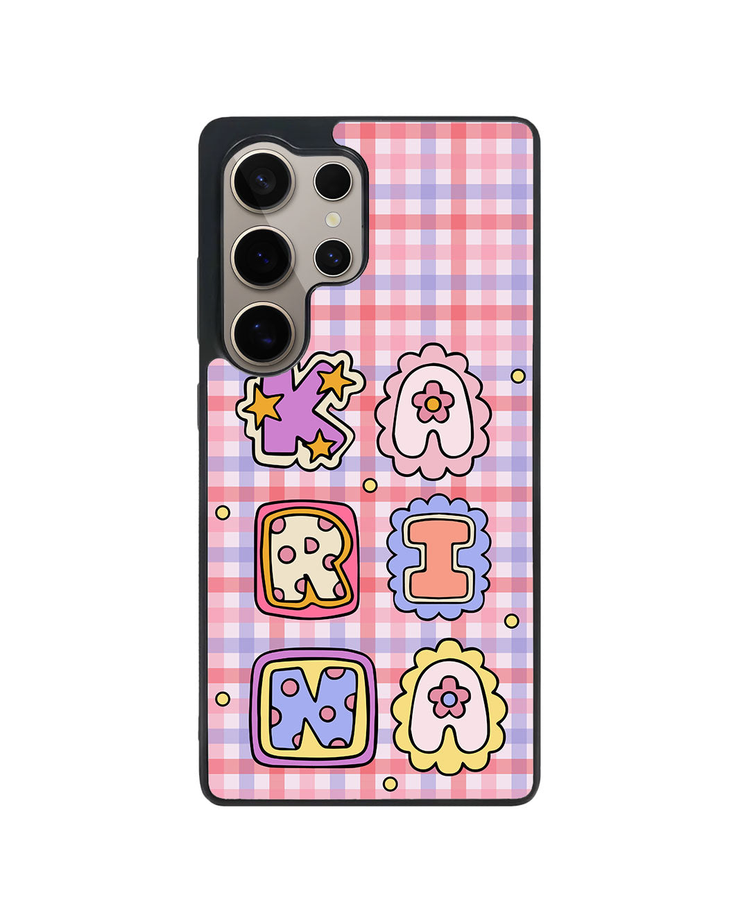 Android Avant-Gloss Grip Case - Adorable Monogram 2.0