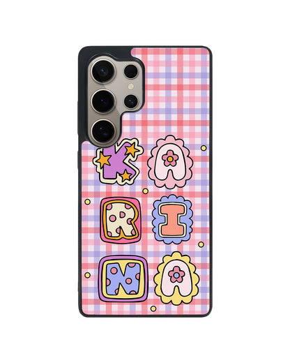 Android Avant-Gloss Grip Case - Adorable Monogram 2.0