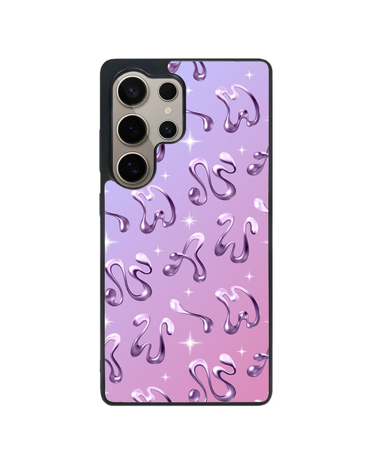 Android Avant-Gloss Grip Case - Chrome Monogram 4.0