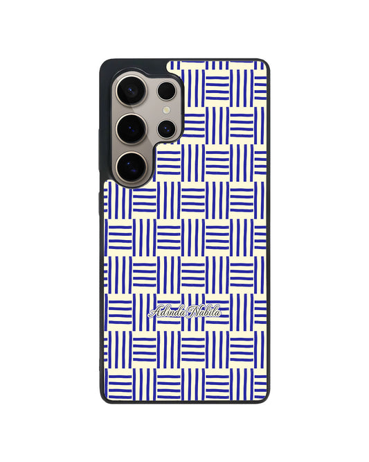 Android Avant-Gloss Grip Case - Naval Checkered
