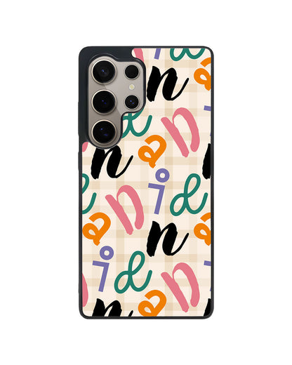 Android Avant-Gloss Grip Case - Playful Monogram 3.0
