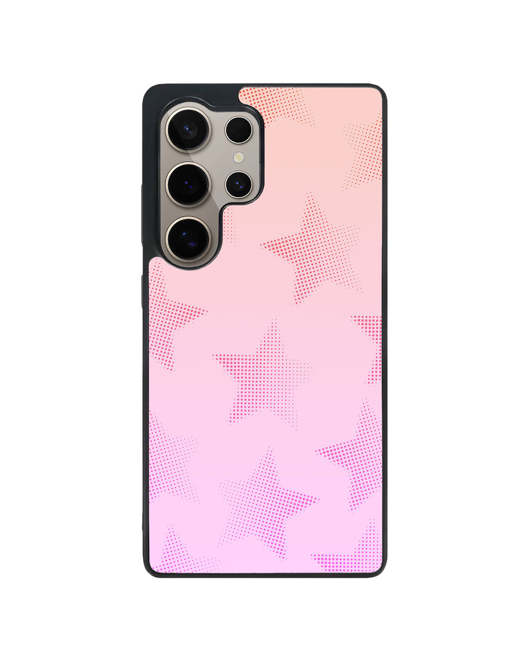 Android Avant-Gloss Grip Case - Pink Star