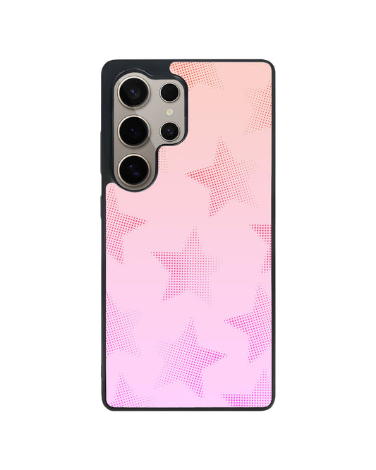 Android Avant-Gloss Grip Case - Pink Star