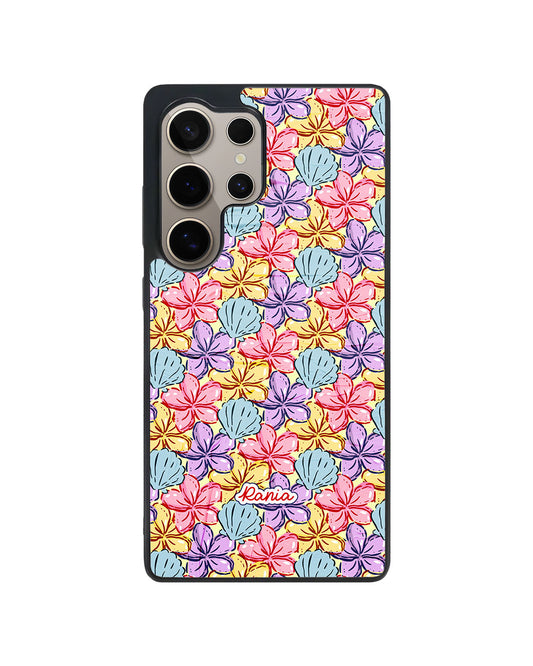 Android Avant-Gloss Grip Case - Beach Flowers