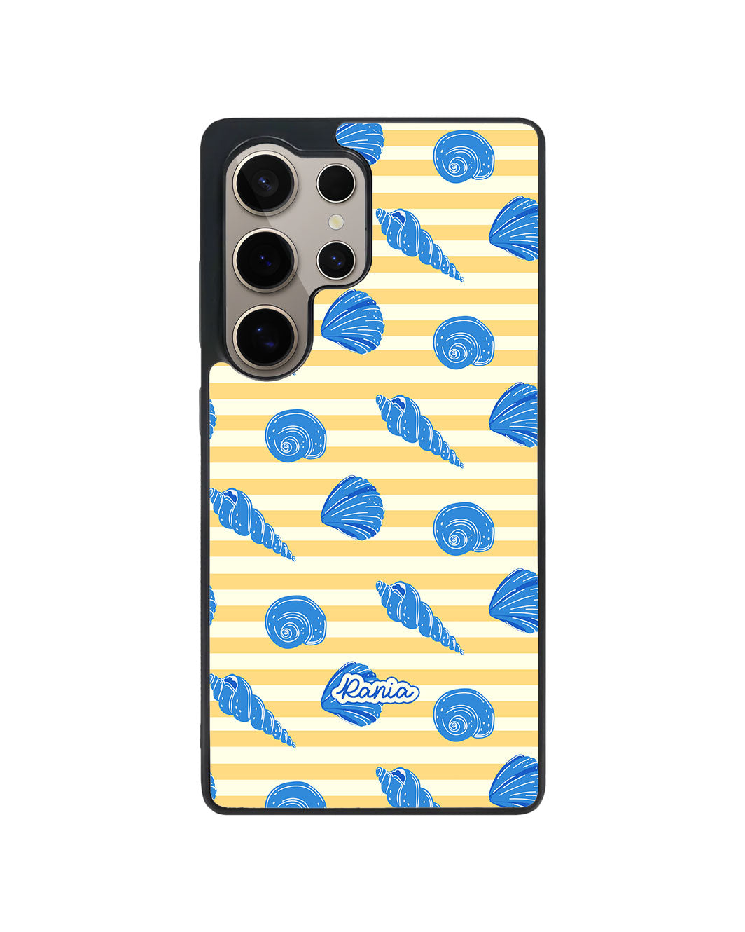Android Avant-Gloss Grip Case - Blue Sea Shells