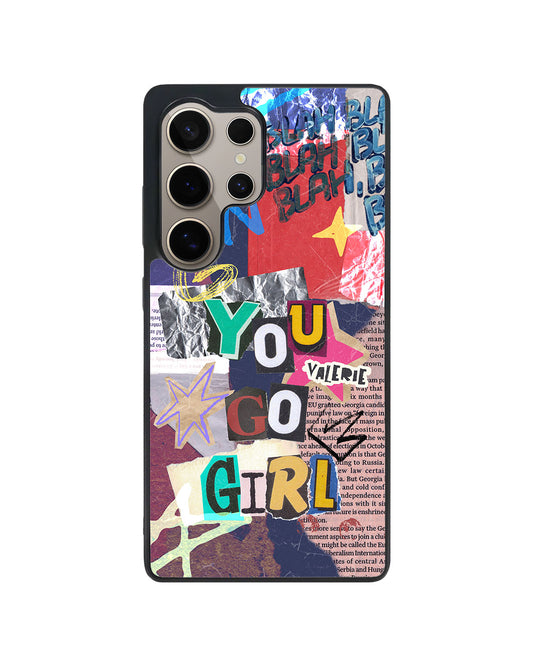 Android Avant-Gloss Grip Case - Go Girl