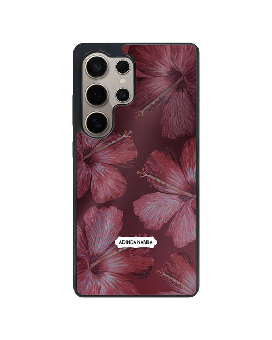 Android Avant-Gloss Grip Case - Goth Hibiscus