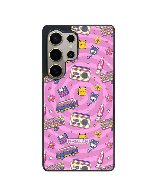 Android Avant-Gloss Grip Case - Retro Spiral