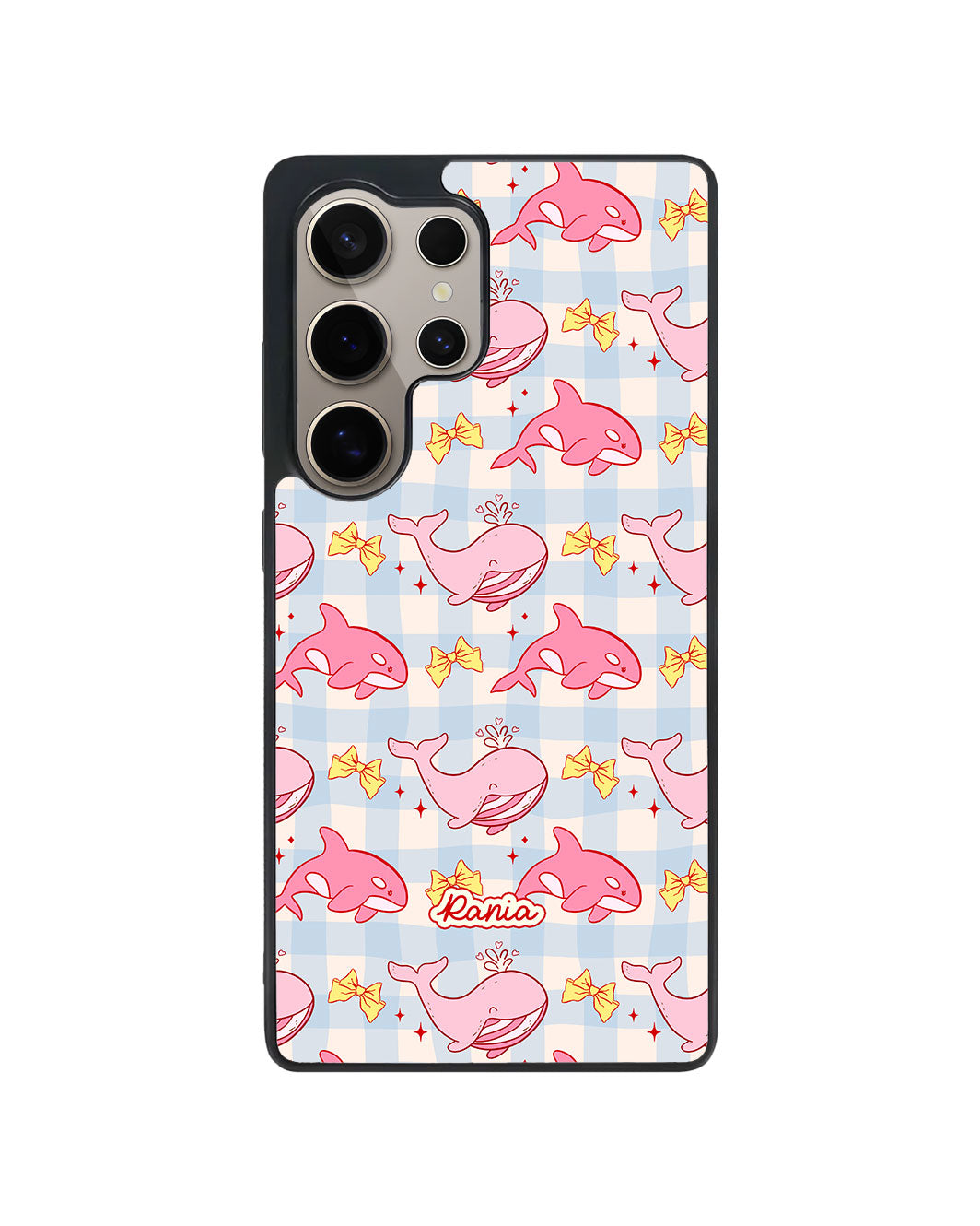 Android Avant-Gloss Grip Case - Whales Bow