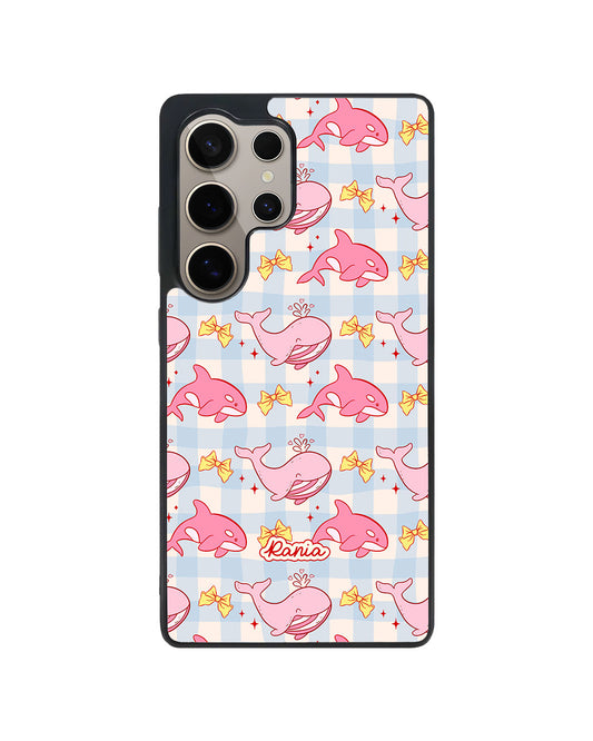 Android Avant-Gloss Grip Case - Whales Bow