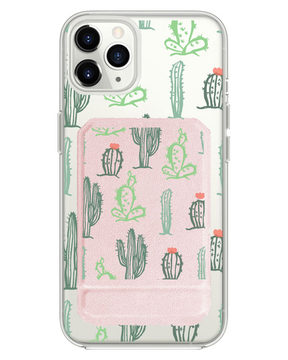 iPhone Magnetic Multifold Wallet - Cactus