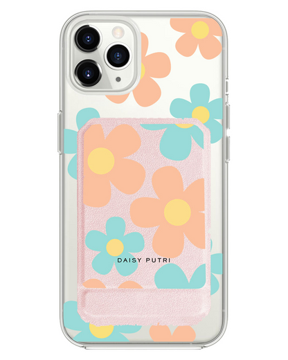 iPhone Magnetic Multifold Wallet - Daisy Daze