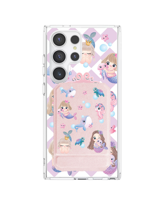 Android Magnetic Multifold Wallet - Little Mermaid