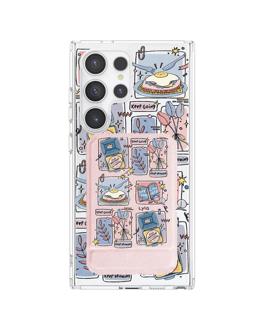 Android Magnetic Multifold Wallet - Grow (Sunnysidearteau)