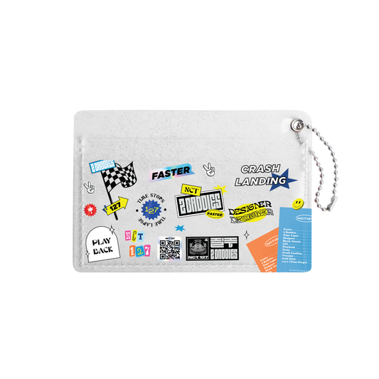 Glitter PVC Card Holder - NCT 127 Sticker Pack