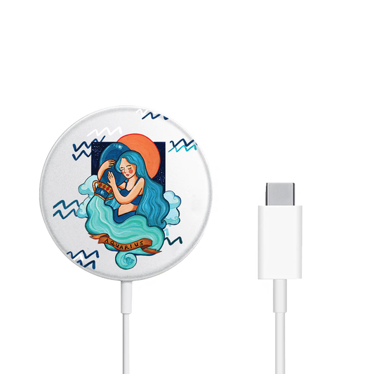Magnetic Wireless Charger - Aquarius