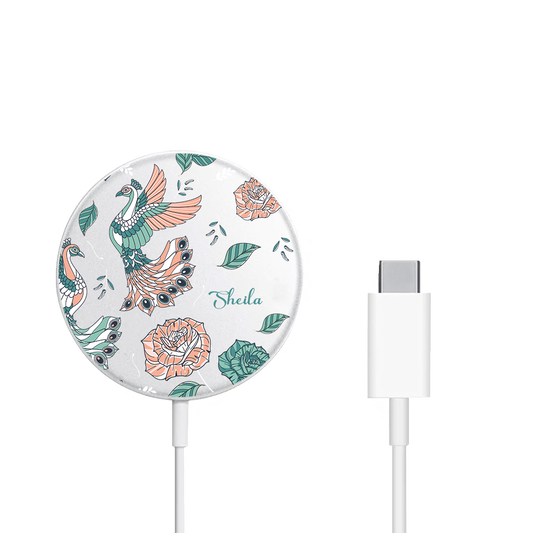 Magnetic Wireless Charger - Bird of Paradise 3.0
