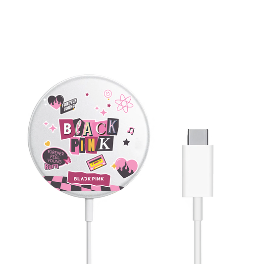 Magnetic Wireless Charger - Blackpink Forever Young