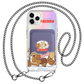 iPhone Magnetic Wallet Holo Case - Pawguan Cat