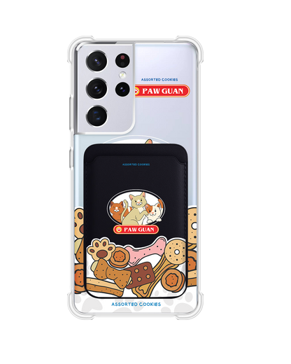 Android Magnetic Wallet Case - Pawguan Cat