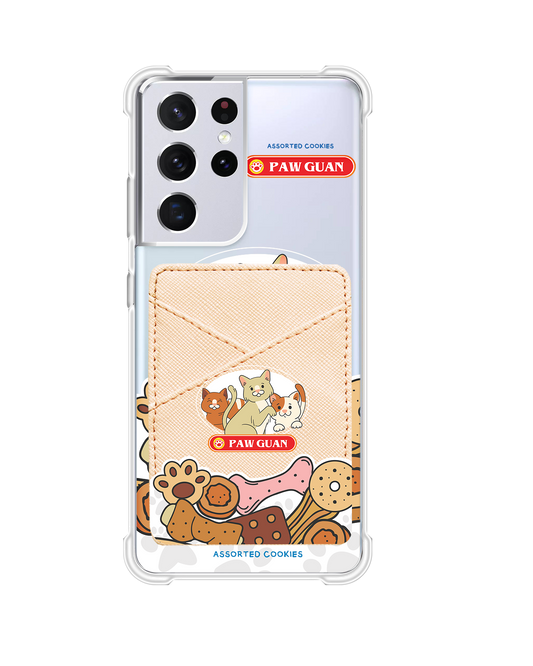 Android Phone Wallet Case - Pawguan Cat