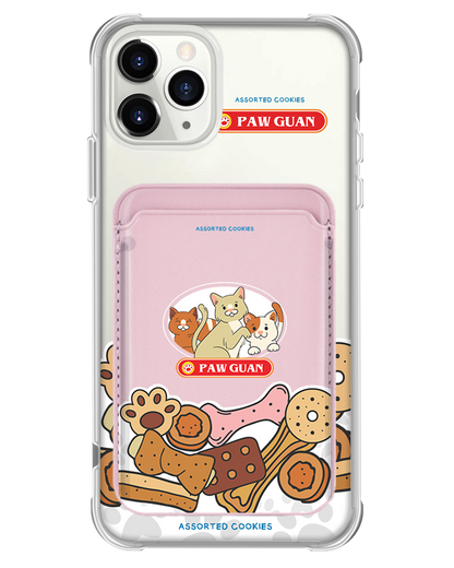 iPhone Magnetic Wallet Case - Pawguan Cat