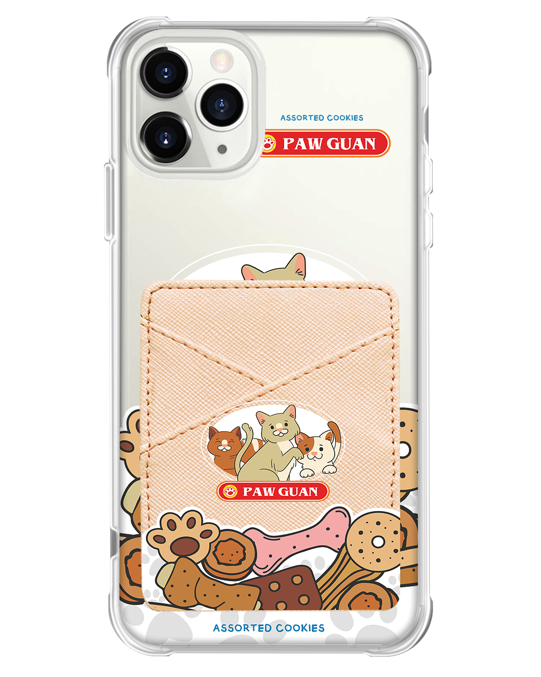 iPhone Phone Wallet Case - Pawguan Cat