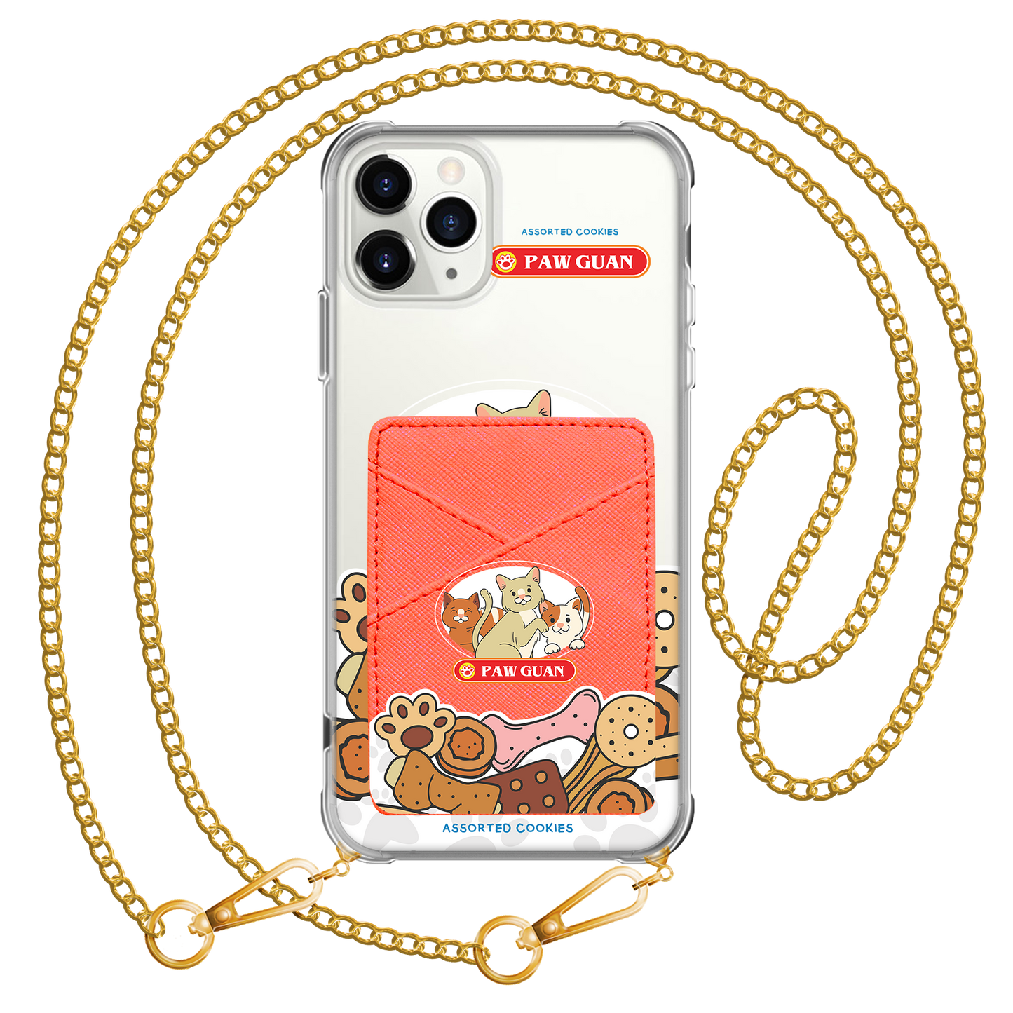 iPhone Phone Wallet Case - Pawguan Cat