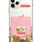 iPhone Phone Wallet Case - Pawguan Cat