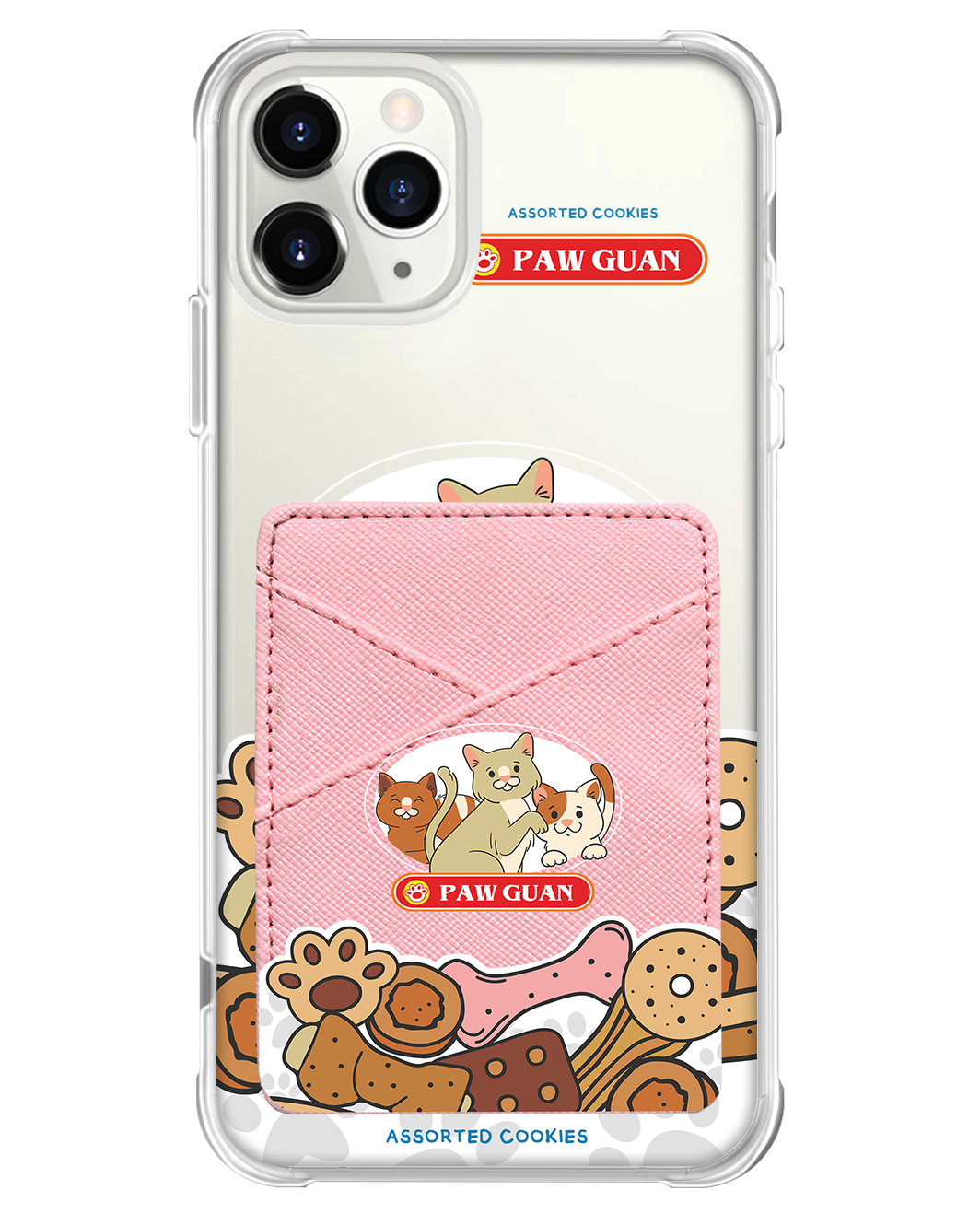 iPhone Phone Wallet Case - Pawguan Cat