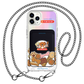 iPhone Magnetic Wallet Holo Case - Pawguan Dog