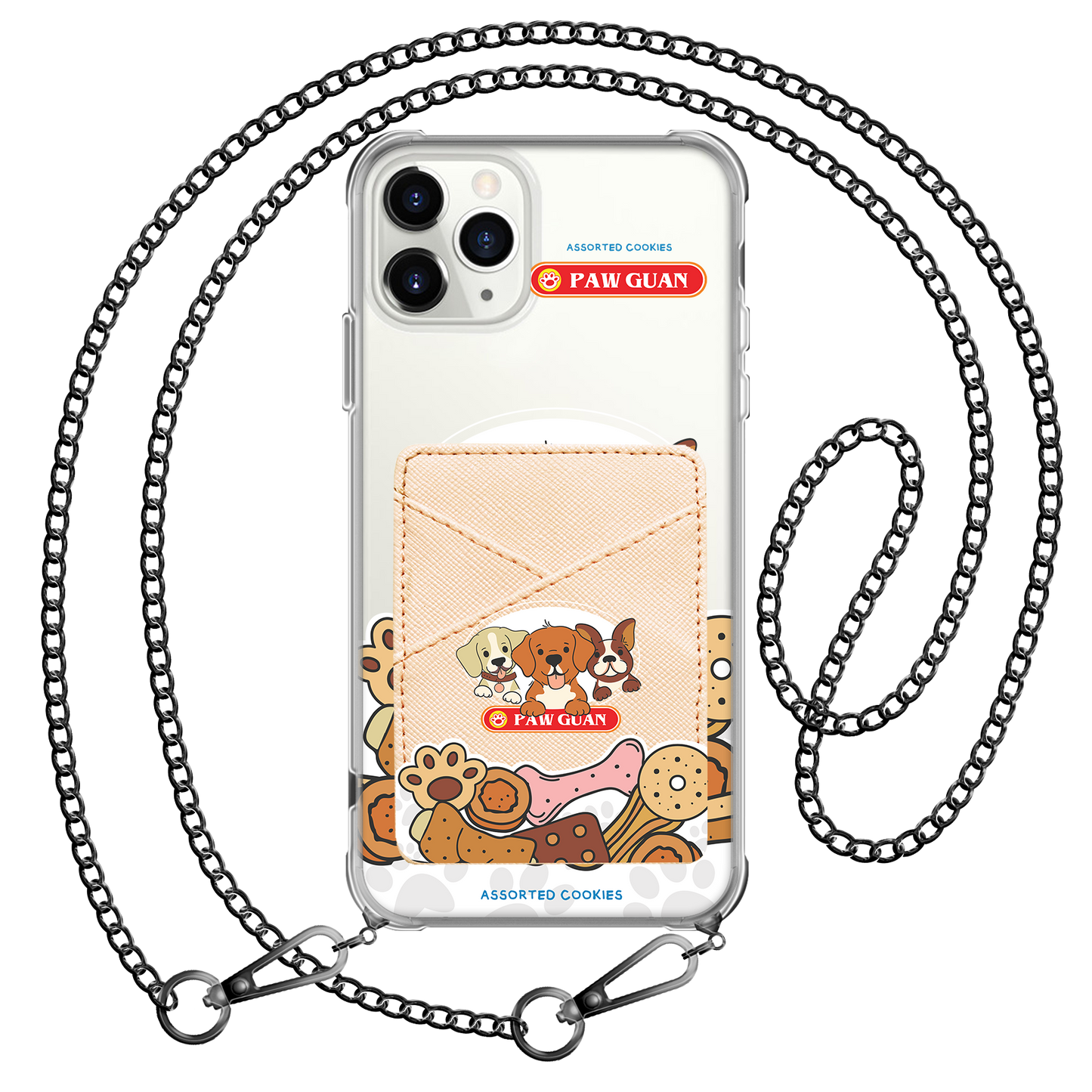 iPhone Phone Wallet Case - Pawguan Dog