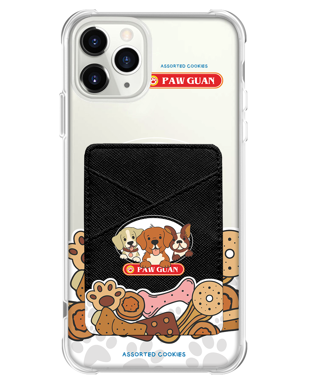 iPhone Phone Wallet Case - Pawguan Dog