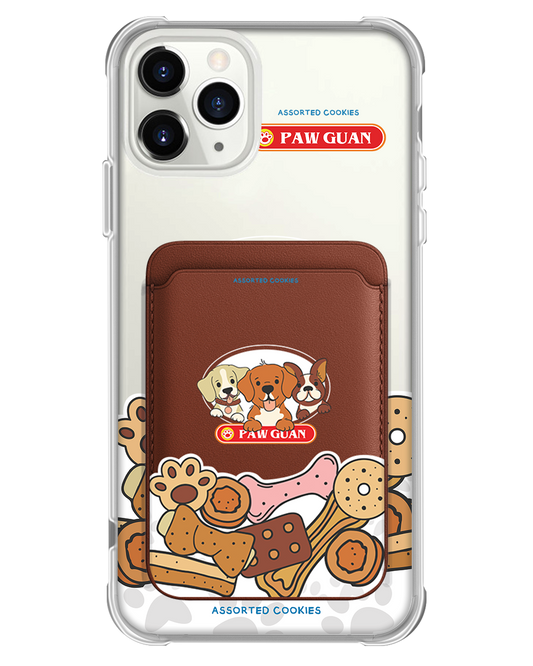 iPhone Magnetic Wallet Case - Pawguan Dog