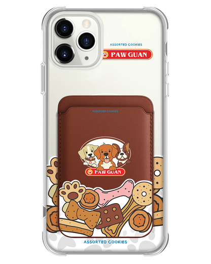 iPhone Magnetic Wallet Case - Pawguan Dog