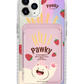 iPhone Magnetic Wallet Holo Case - Pawky Cat