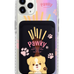 iPhone Magnetic Wallet Holo Case - Pawky Dog