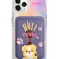 iPhone Magnetic Wallet Holo Case - Pawky Dog