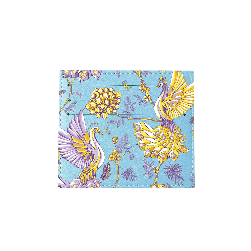 6 Slots Card Holder - Peacock 3.0