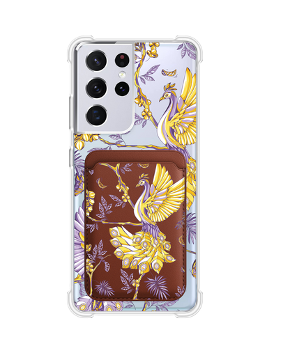 Android Magnetic Wallet Case - Peacock 3.0