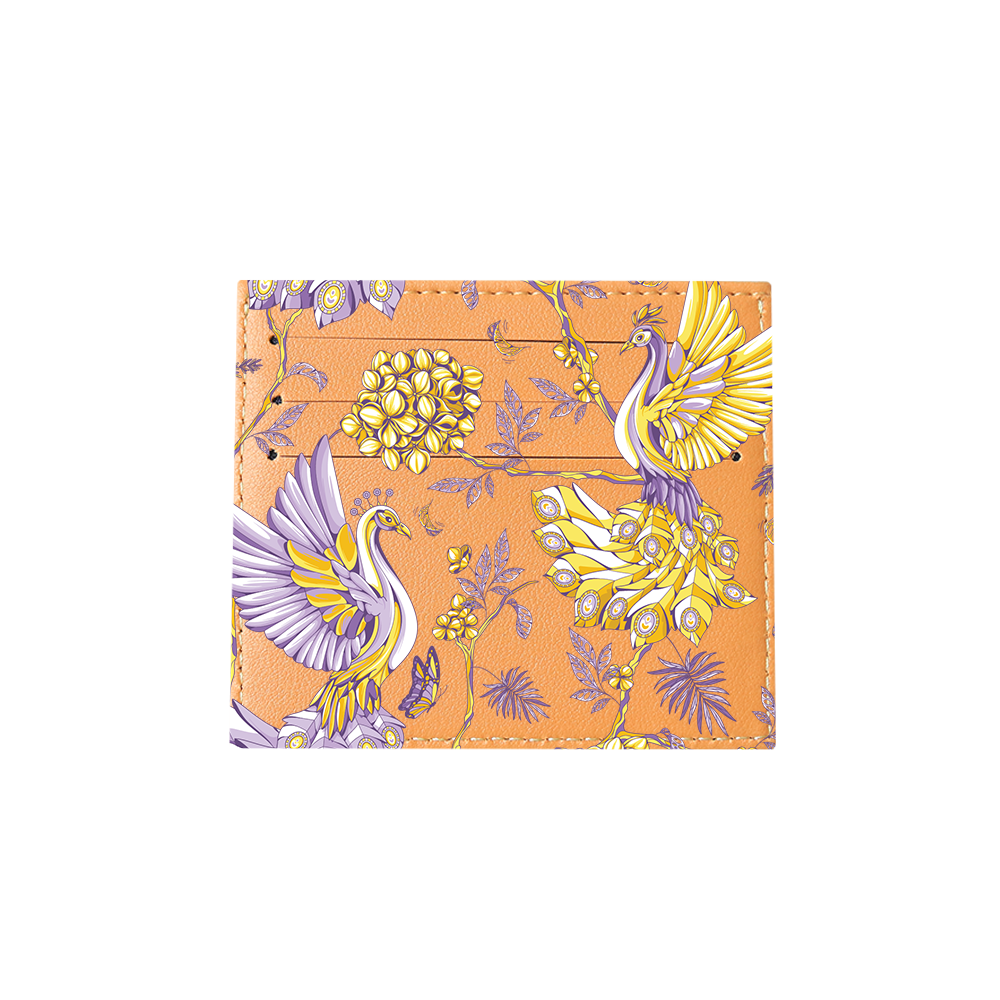 6 Slots Card Holder - Peacock 3.0