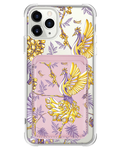 iPhone Magnetic Wallet Case - Peacock 3.0
