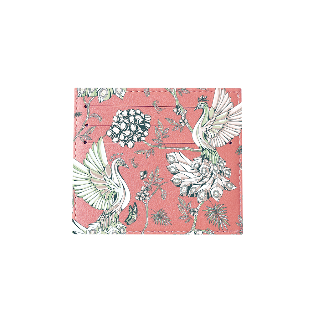 6 Slots Card Holder - Peacock 4.0