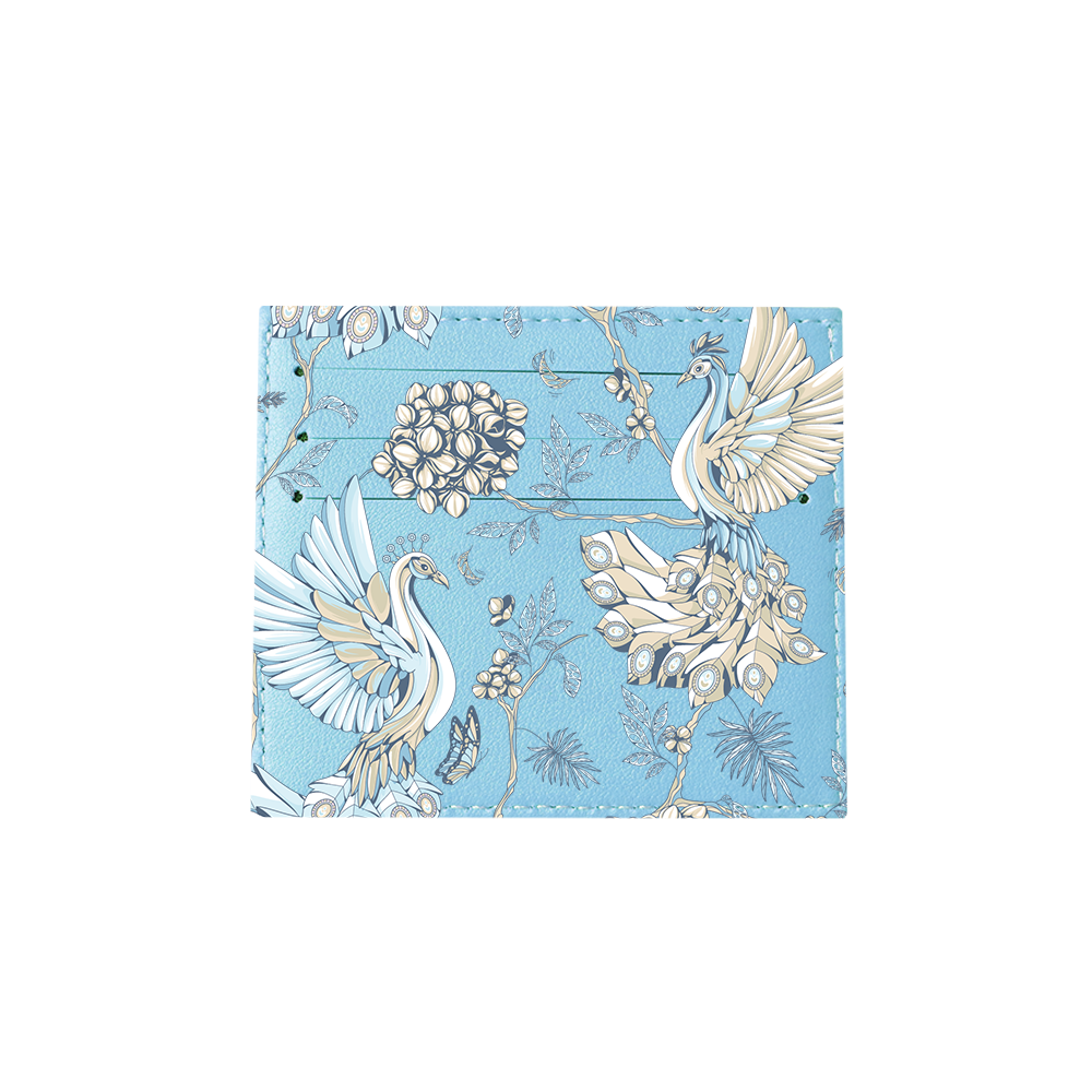 6 Slots Card Holder - Peacock 5.0