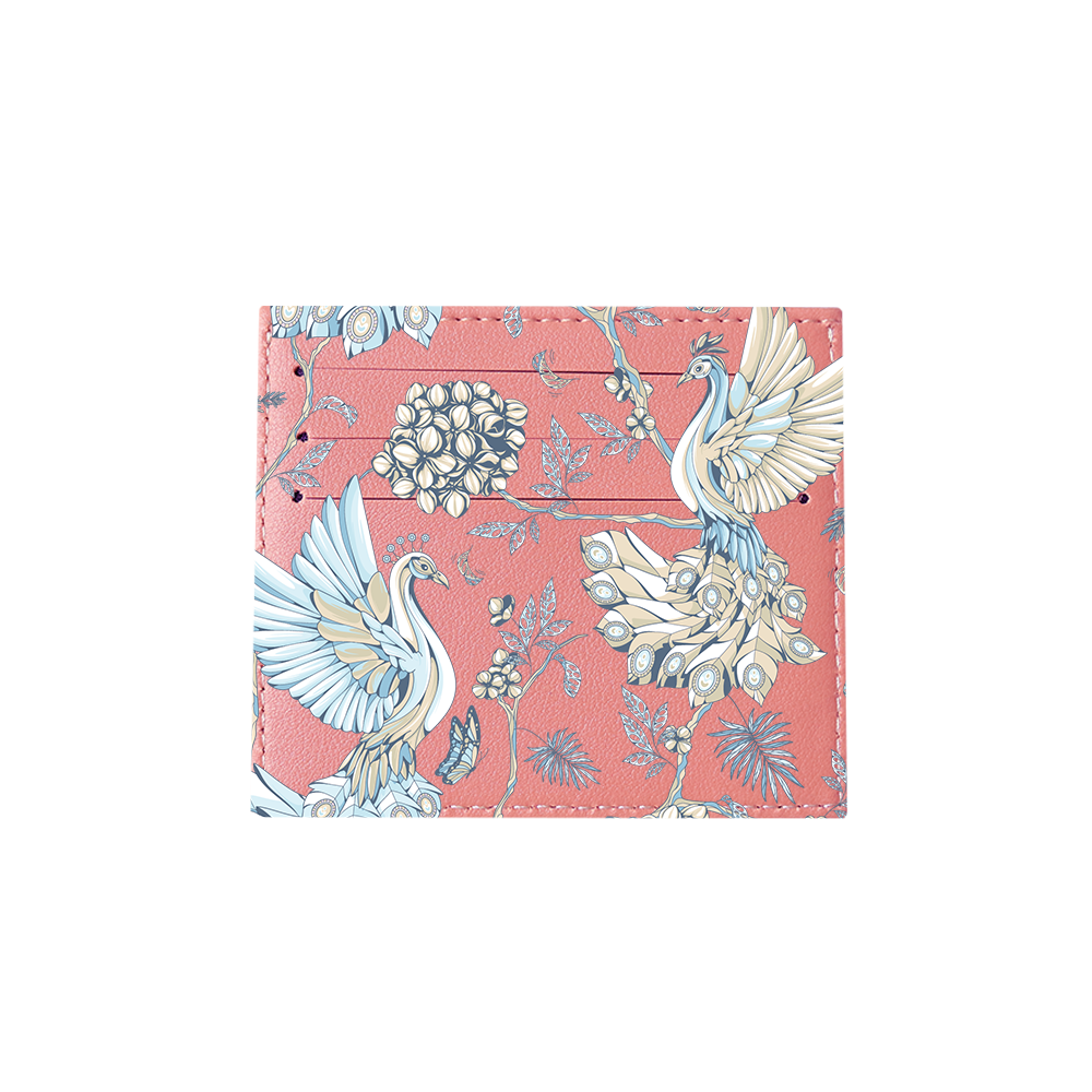 6 Slots Card Holder - Peacock 5.0